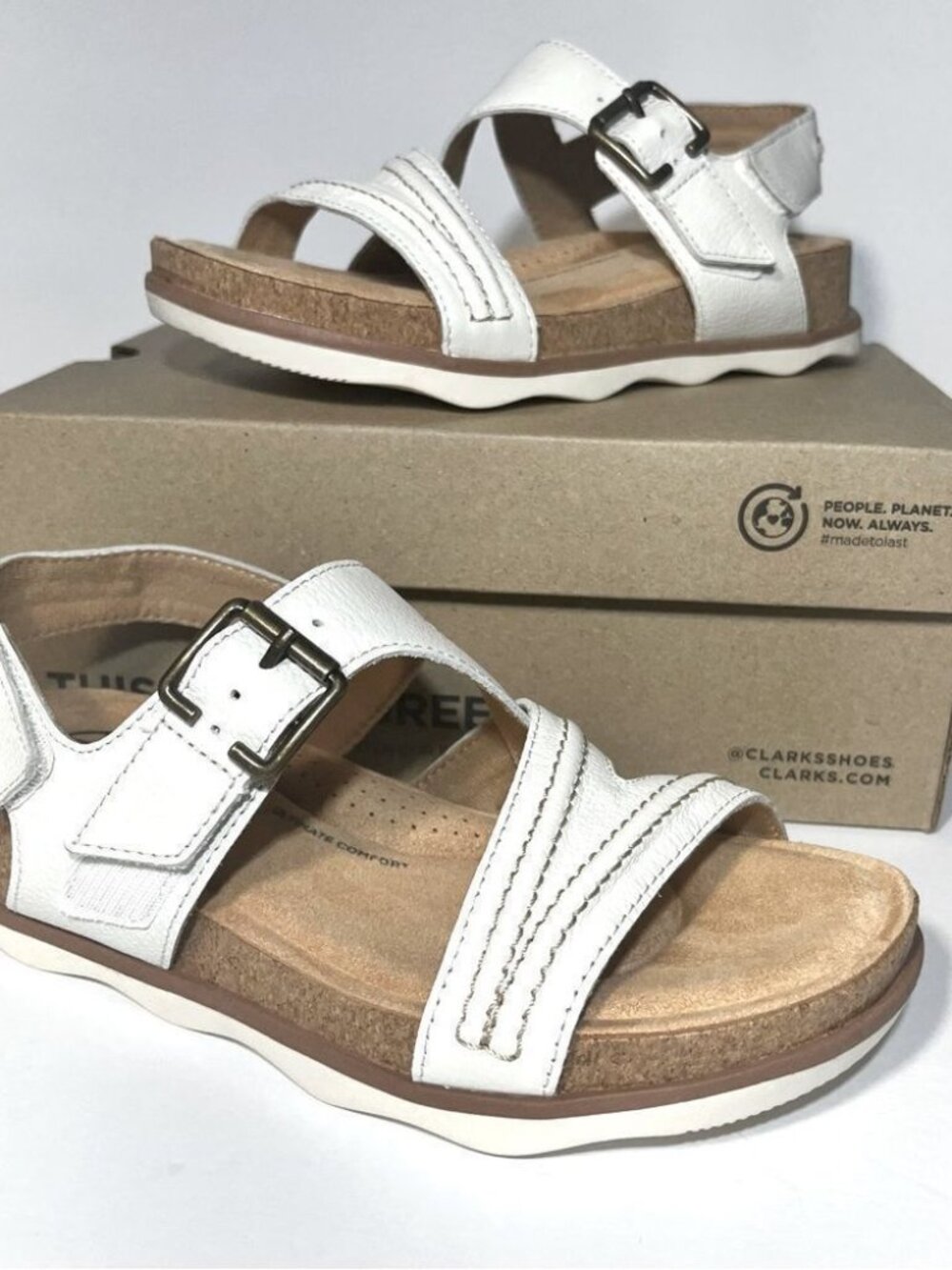 Clarks Collection Brynn Step Adjustable Sandals